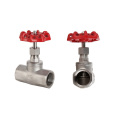 Stainless Steel 304 Manual Female Thread Butterfly Handle Mini Ball Valve